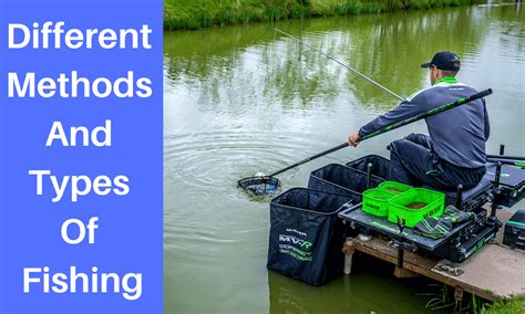 different types of fishing.